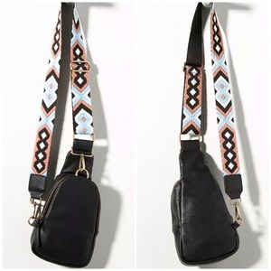 VEGAN urban originals black crossbody bag